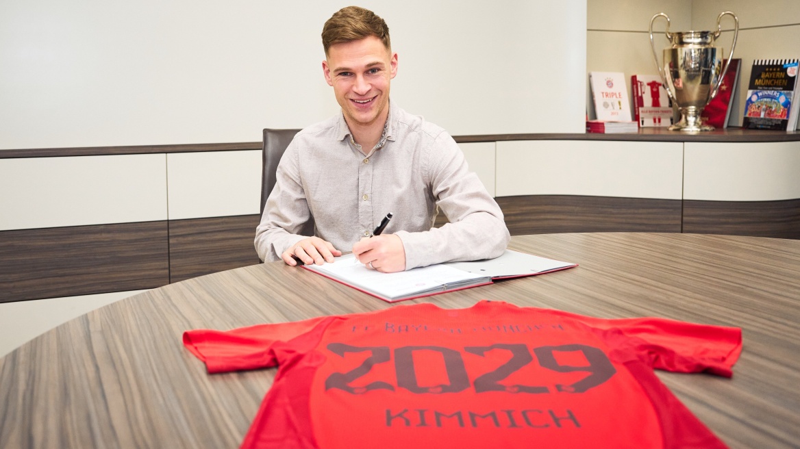 Ο Κίμιχ ανανέωσε το συμβόλαιό του με την Μπάγερν Μονάχου έως το 2029 - «Εδώ είναι το σπίτι μου»