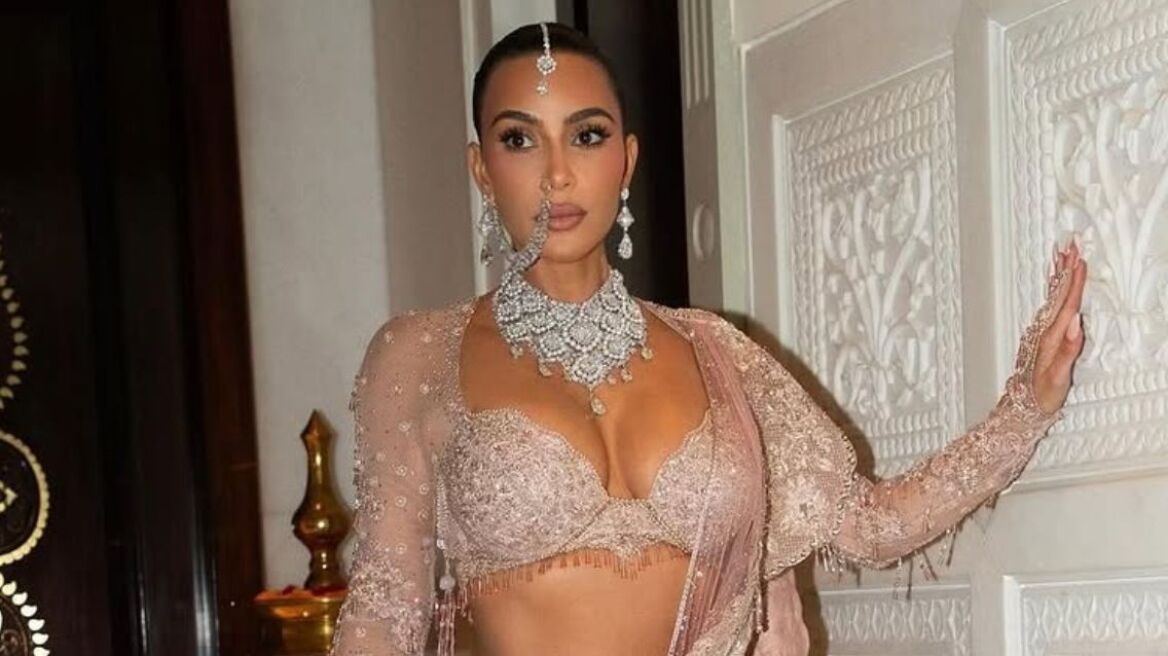 Η Κιμ Καρντάσιαν έχασε ένα πολύτιμο διαμάντι από το κολιέ της στον γάμο του δισεκατομμυριούχου, Ανάντ Αμπάνι