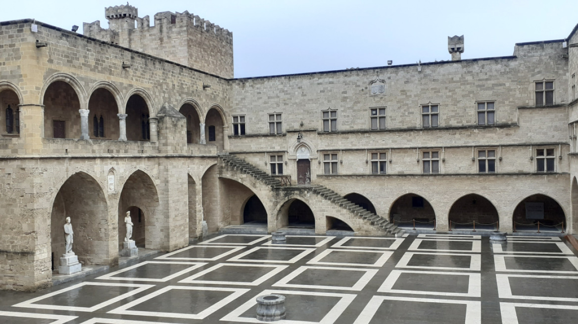 Ρόδος: Έργα προστασίας και ανάδειξης στο Παλάτι του Μεγάλου Μαγίστρου