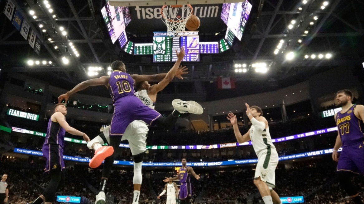 Μπακς – Λέικερς 126-106: Ούτε η 45άρα του Ντόντσιτς στάθηκε ικανή να σταματήσει τον Γιάννη - Δείτε βίντεο