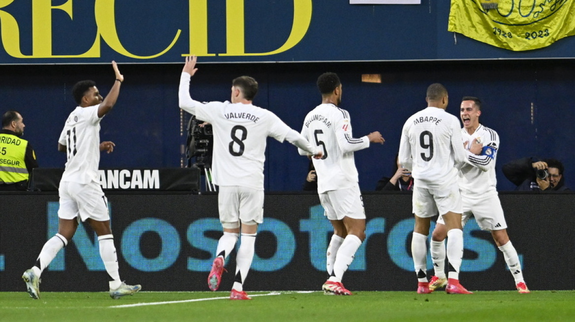 Η Ρεάλ 2-1 τη Βιγιαρεάλ - Η Νότιγχαμ 4-2 την Ίπσουιτς, στο 2-2 η Σίτι με τη Μπράιτον - Δείτε γκολ από τα γήπεδα της Ευρώπης