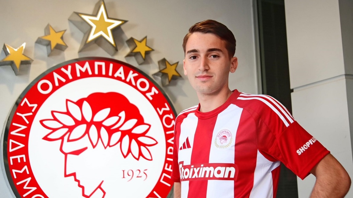 Ολυμπιακός: Ανανέωσε τη συνεργασία του με τον Αντώνη Παπακανέλλο