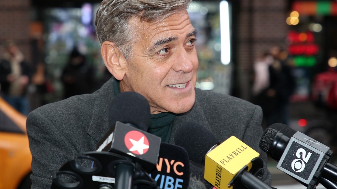 George Clooney: Έβαψε τα μαλλιά του – «Η Amal θα το μισήσει, τα παιδιά δεν θα σταματούν να γελάνε»