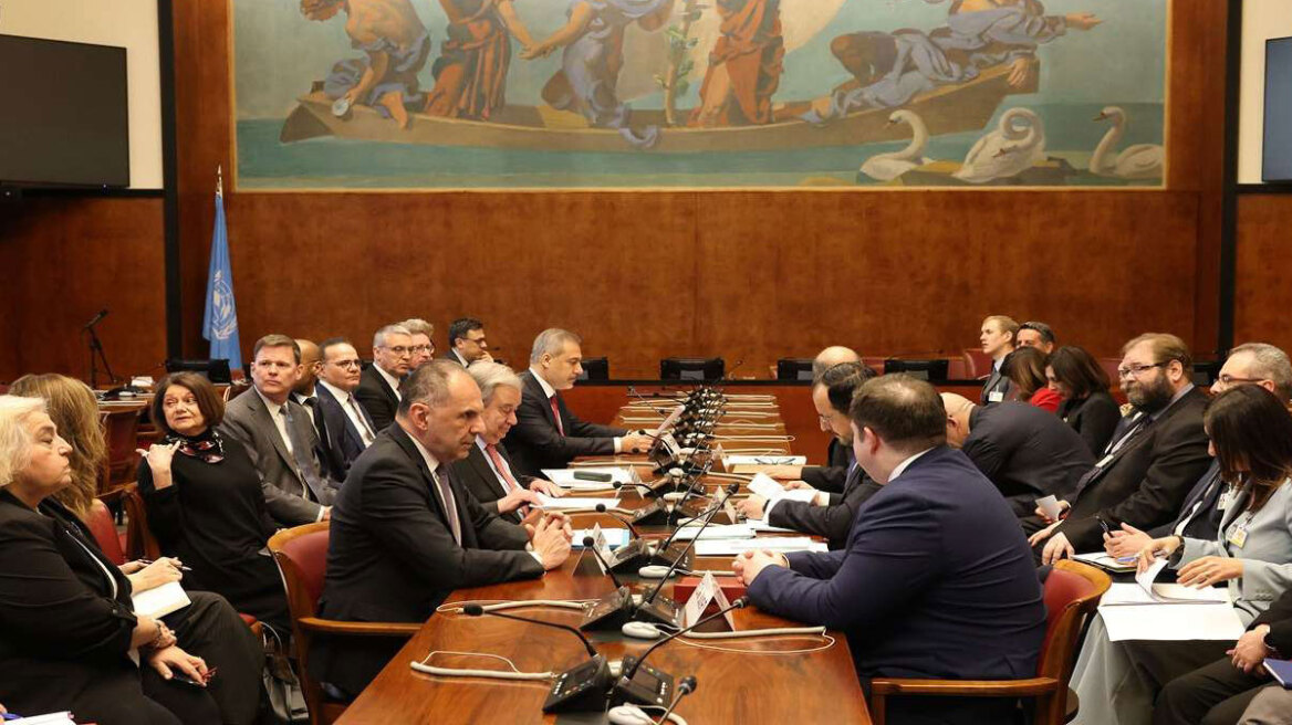 Κυπριακό: Ξεκινά η πενταμερής διάσκεψη στη Γενεύη