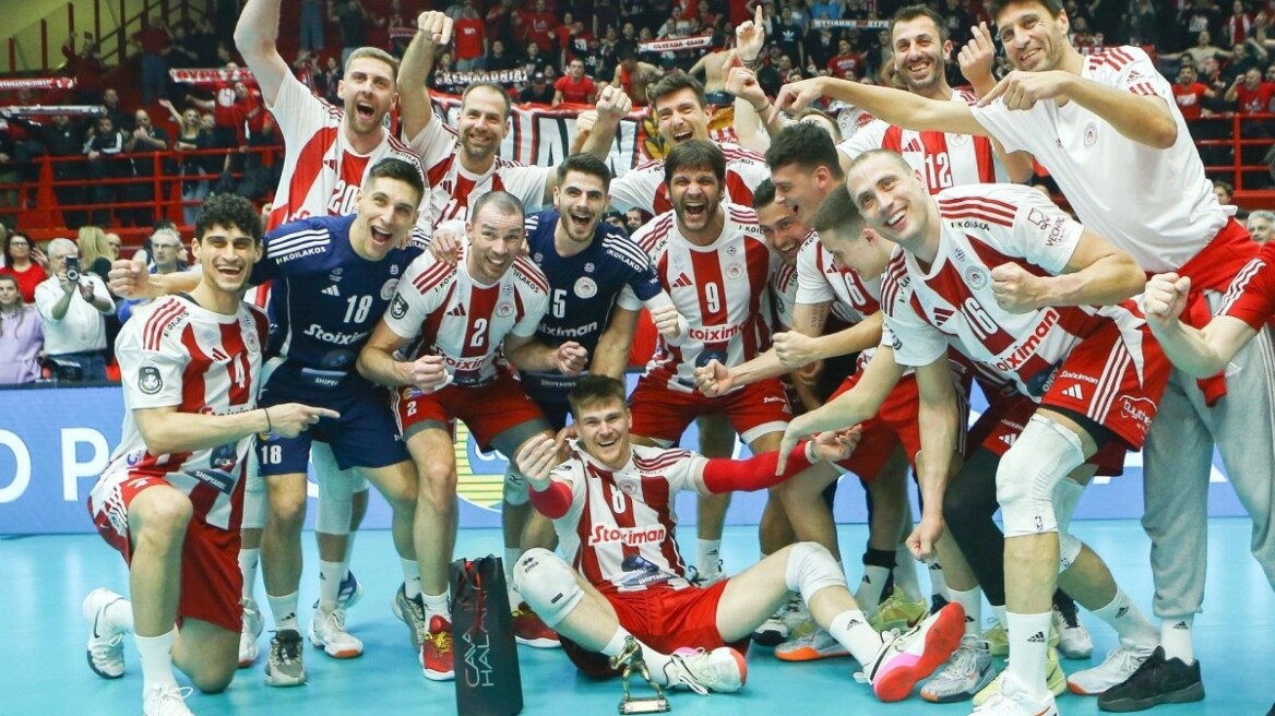 Bόλεϊ: Τα δύο σενάρια που δίνουν στον Ολυμπιακό το εισιτήριο για το Final Four του Champions League