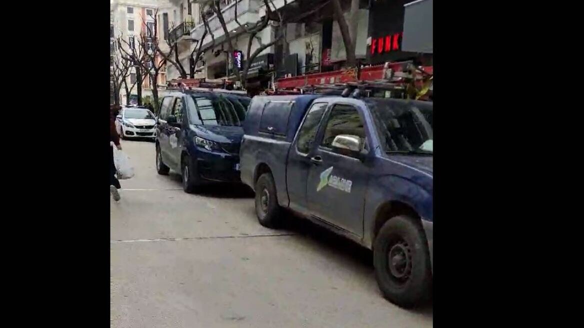 Έκρηξη σε υποσταθμό της ΔΕΗ στο κέντρο της Θεσσαλονίκης