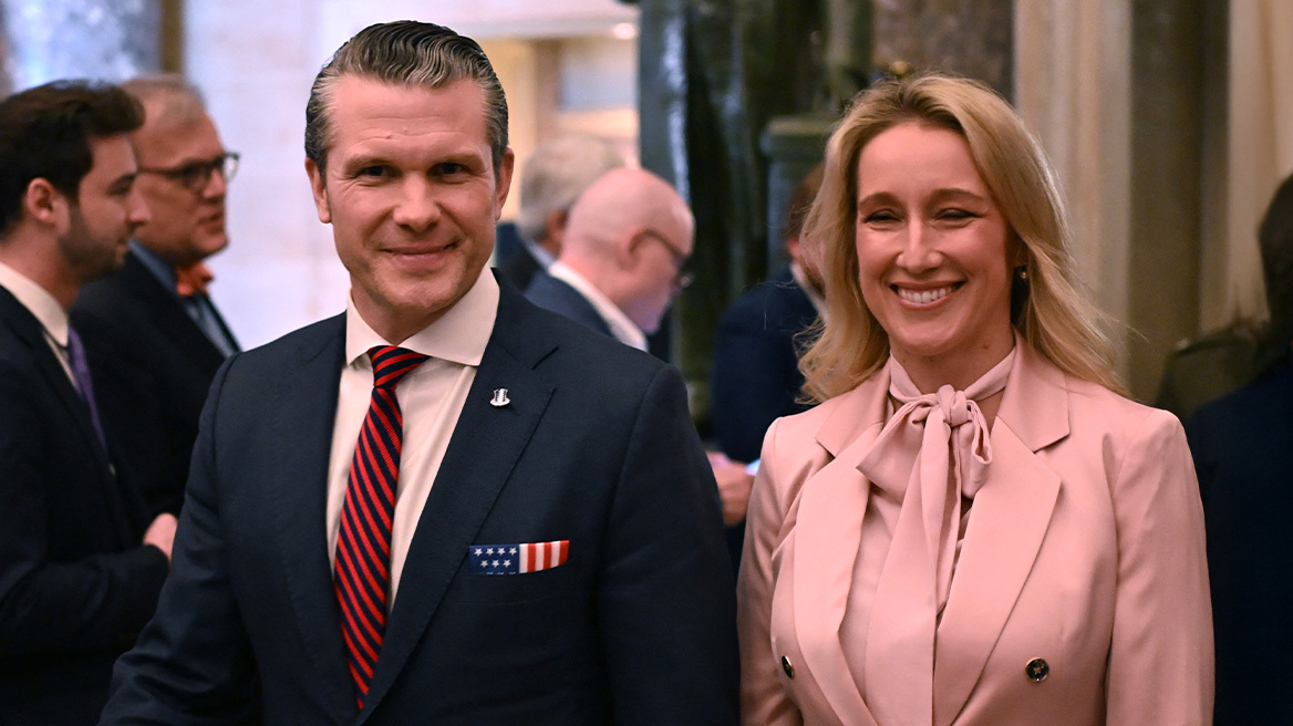 WSJ: Στο «στόχαστρο» ο Πιτ Χέγκσεθ για την παρουσία της συζύγου του σε απόρρητες στρατιωτικές συναντήσεις