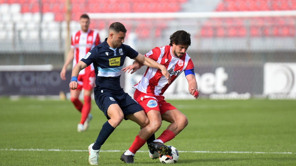 Πανσερραϊκός - Λαμία 1-1: Τσίμπησε βαθμό στις Σέρρες και ελπίζει η Λαμία - Δείτε τα γκολ