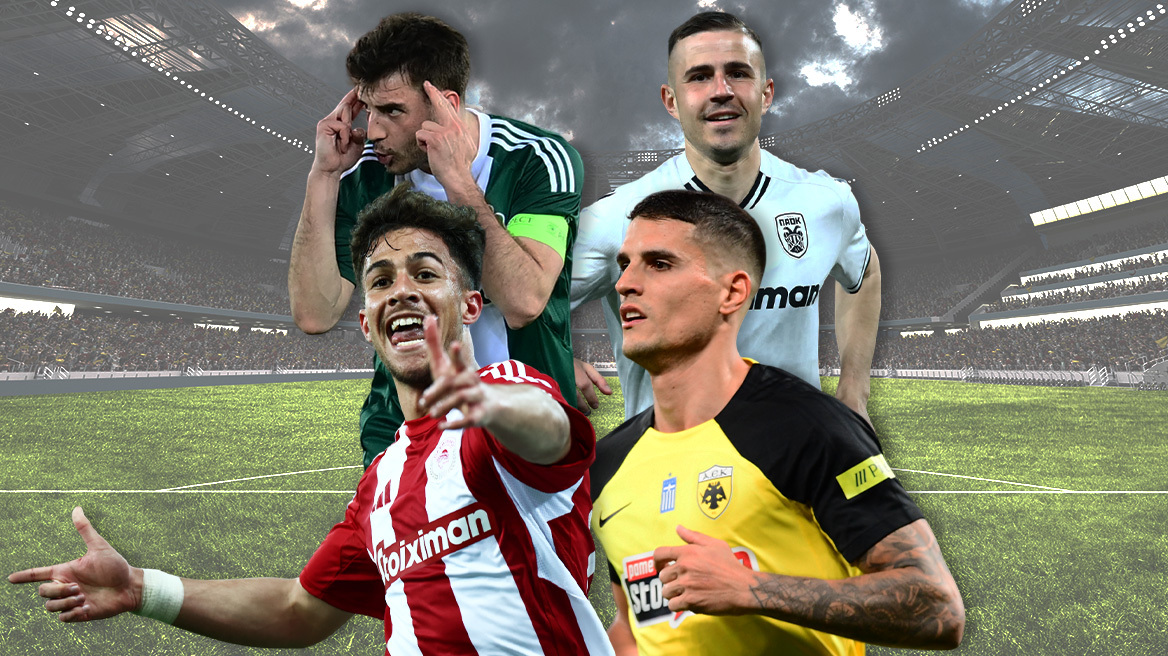 Ο Ολυμπιακός 4-2 τον ΠΑΟ καλπάζει για τον τίτλο, ο ΠΑΟΚ 3-2 την ΑΕΚ μπήκε και πάλι στο «κόλπο» της 2ης θέσης - Δείτε τα γκολ