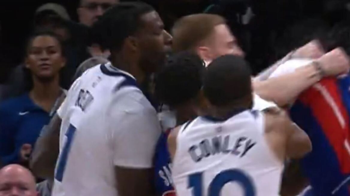 Τίμπεργουλβς - Πίστονς 123-104: Άγριο ξύλο, επτά αποβολές και νίκη για τη Μινεσότα