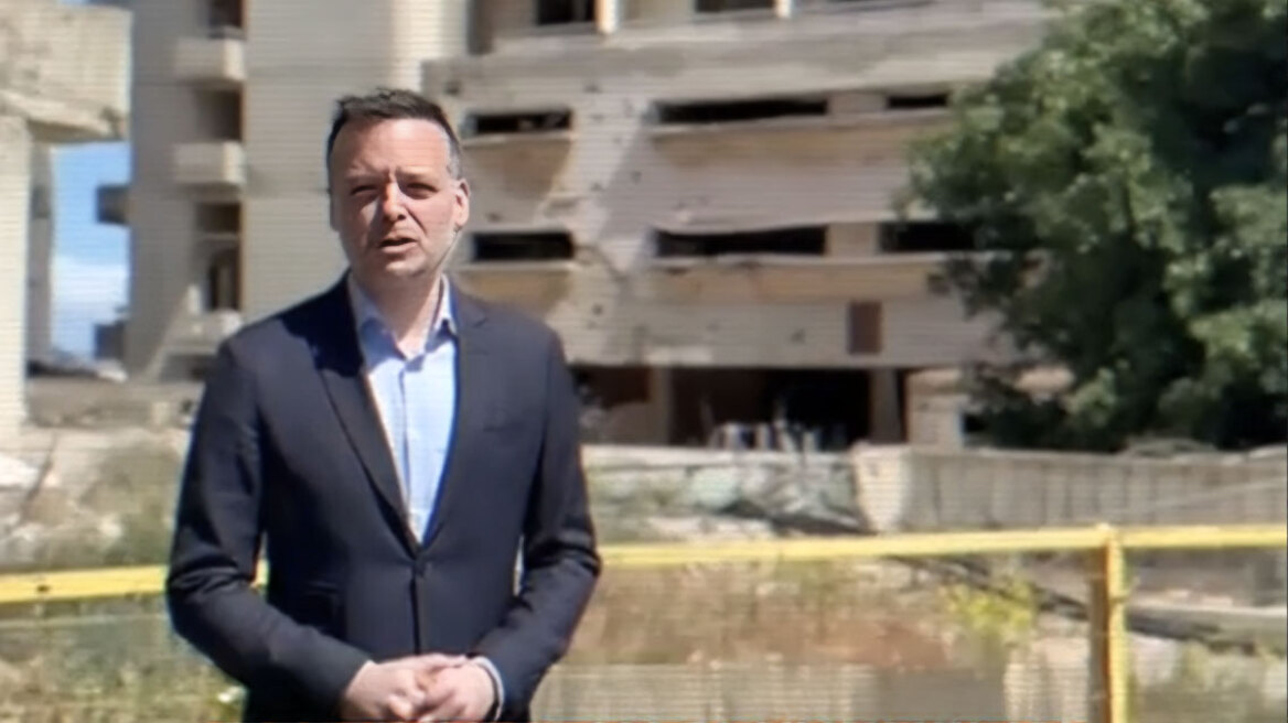 Ο Χάρης Δούκας στην κατεχόμενη Αμμόχωστο - «Βρισκόμαστε εδώ γιατί ο κόσμος πρέπει να ξέρει, η Τουρκία παραβιάζει το διεθνές δίκαιο»