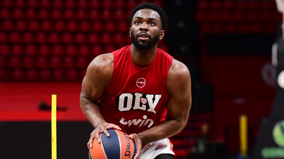 Ολυμπιακός: Για πρώτη φορά σε αποστολή ο Κίναν Έβανς