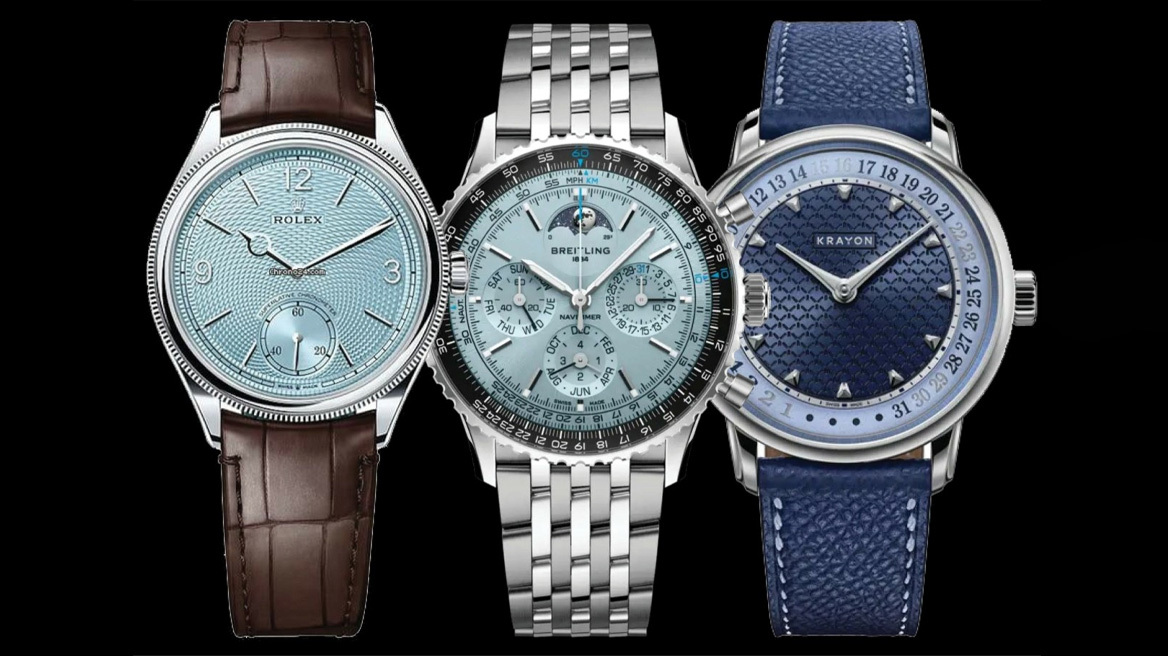 Νέα ρολόγια – αριστουργήματα με μπλε καντράν