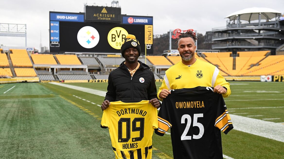 Μπορούσια Ντόρτμουντ: Ανακοίνωσε συνεργασία με τους Πίτσμπουργκ Στίλερς του NFL - Κοινές δράσεις με τους φιλάθλους στο επίκεντρο