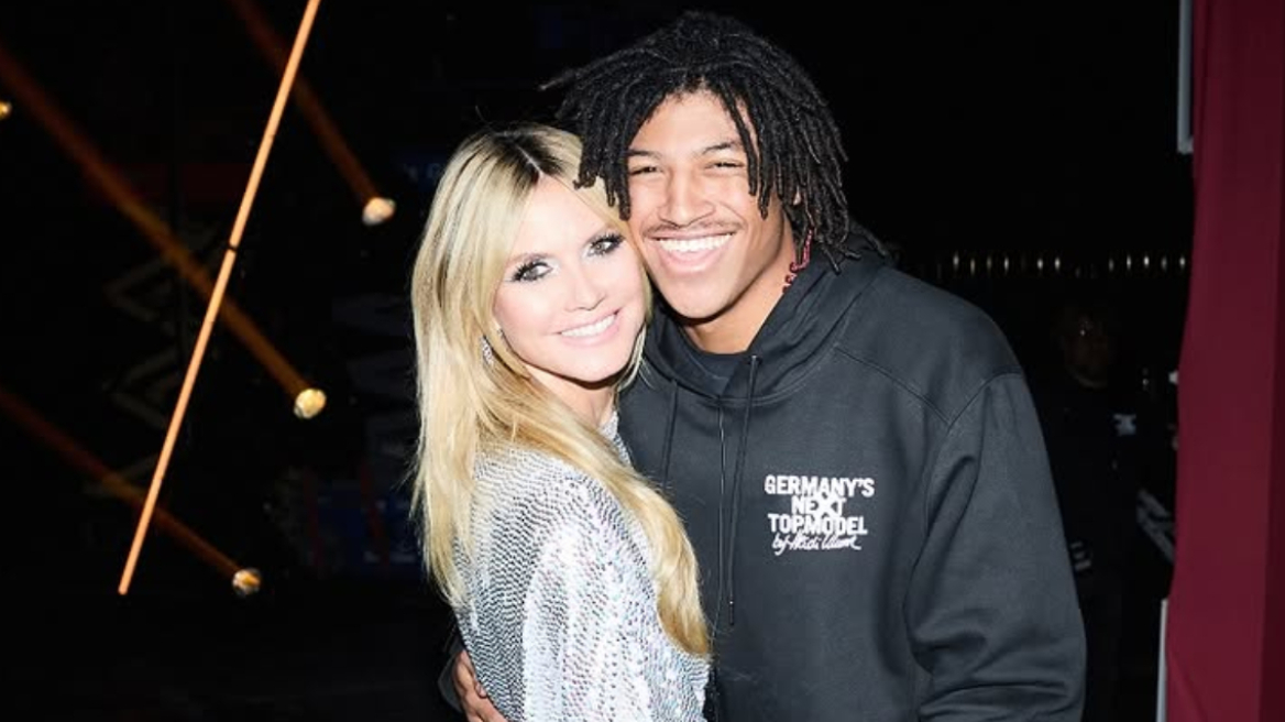 Η Χάιντι Κλουμ ποζάρει με τον γιο της στο Instagram