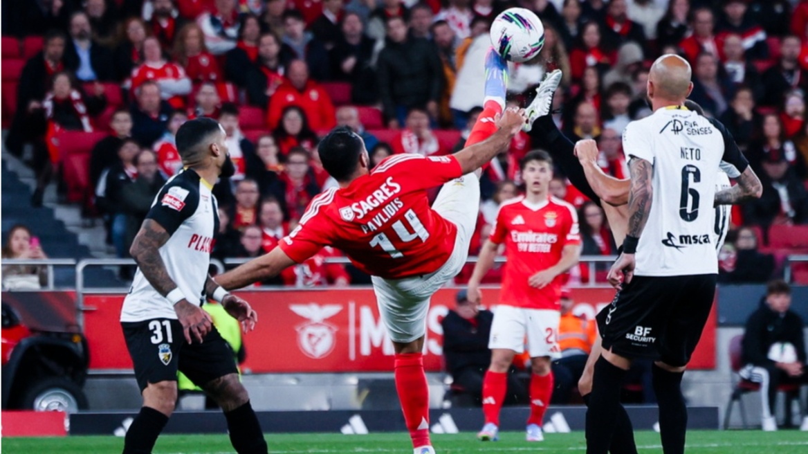 Ασταμάτητος ο Παυλίδης: Γκολ και ασίστ στη νίκη της Μπενφίκα με 3-2 επί της Φαρένσε - Δείτε βίντεο