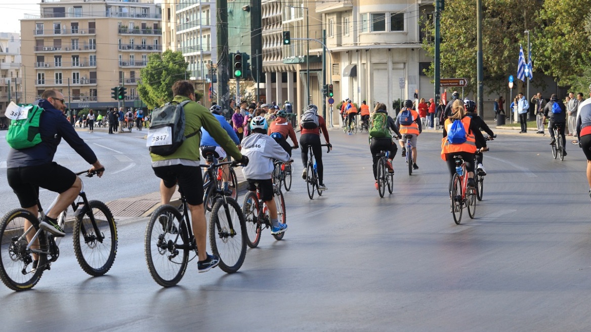 Κυκλοφοριακές ρυθμίσεις το Σαββατοκύριακο στην Αττική, λόγω Διεθνούς Ποδηλατικού Γύρου: Από κέντρο μέχρι Ωρωπό και Λαυρεωτική