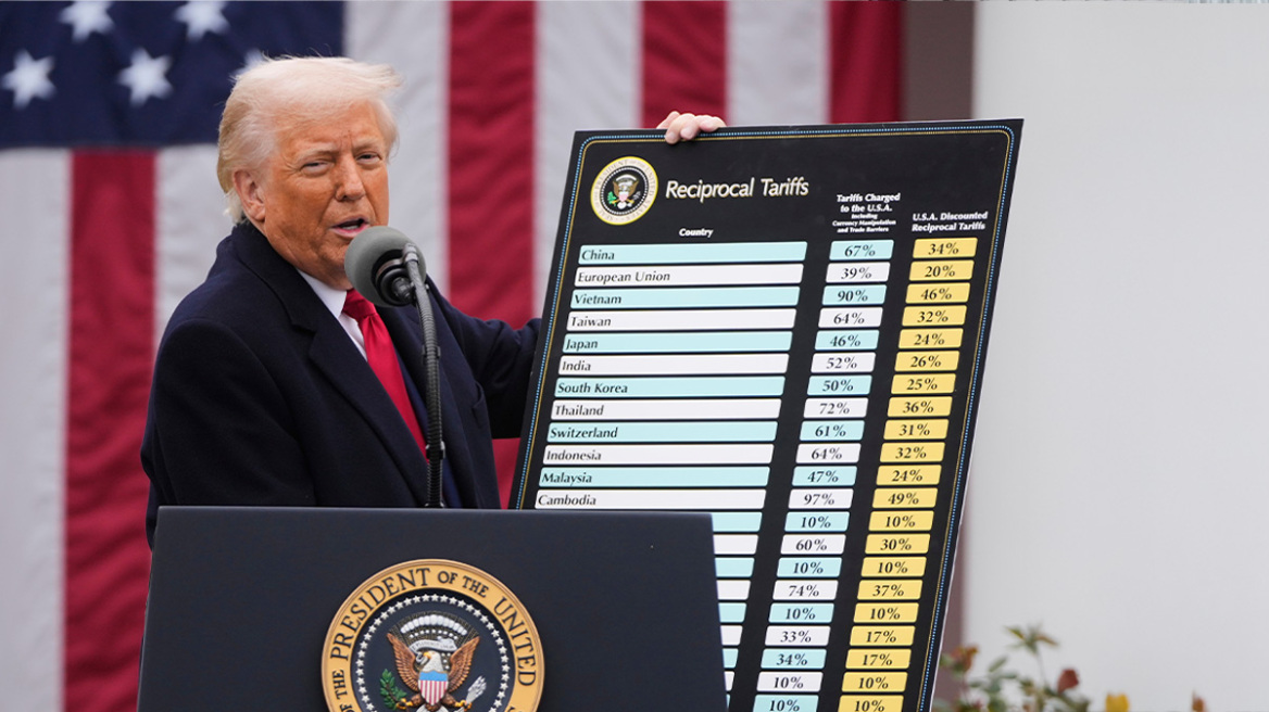 Το λάθος στην εξίσωση Τραμπ που οδήγησε σε 4 φορές υψηλότερους δασμούς – «Σοβαρό μαθηματικό σφάλμα»