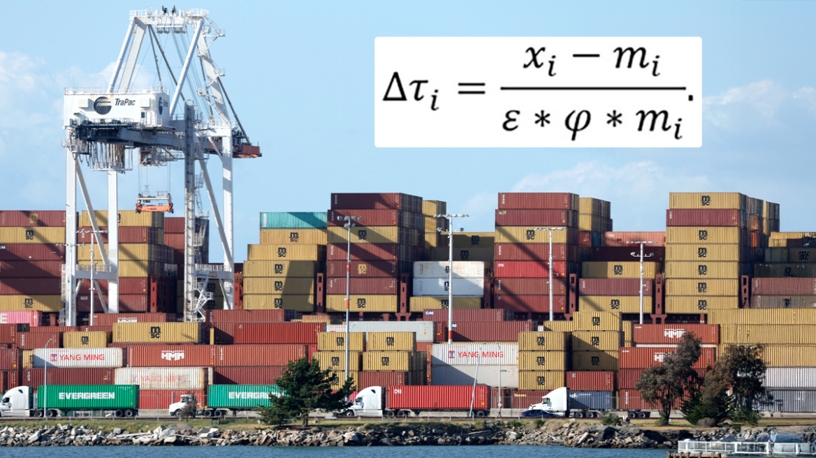 Η φόρμουλα Τραμπ: O μαθηματικός τύπος των νέων δασμών αποκαλύπτει ότι δεν είναι καθόλου «ανταποδοτικοί»