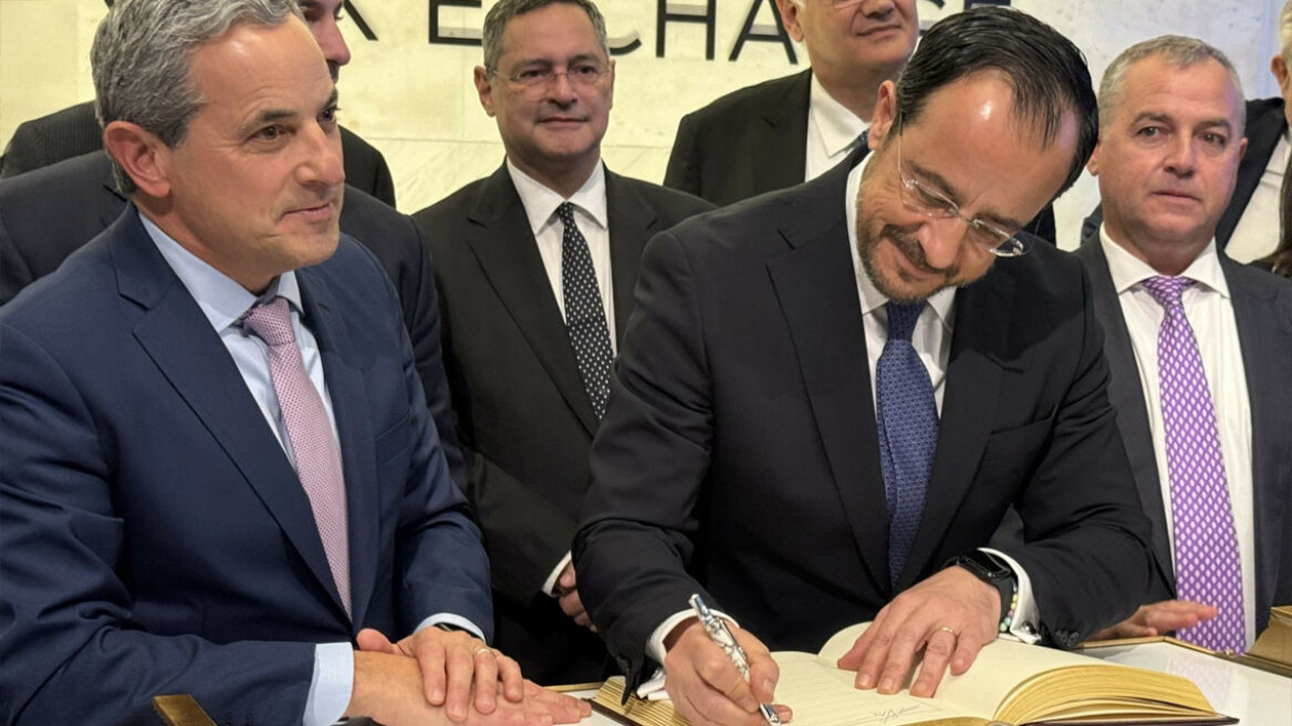 Η Safe Bulkers Inc. και ο Πρόεδρος της Κυπριακής Δημοκρατίας στο Χρηματιστήριο της Νέας Υόρκης