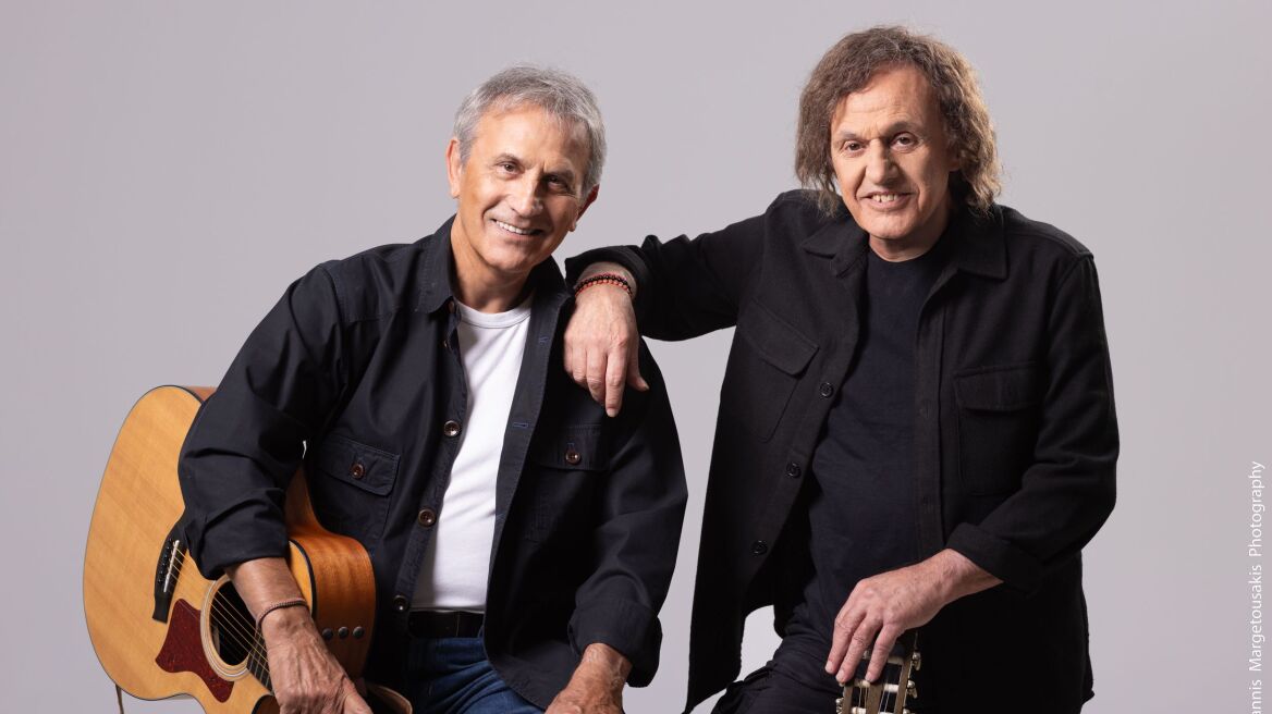 Γιώργος Νταλάρας - Βασίλης Παπακωνσταντίνου: Μαζί και το καλοκαίρι με συναυλίες σε όλη την Ελλάδα