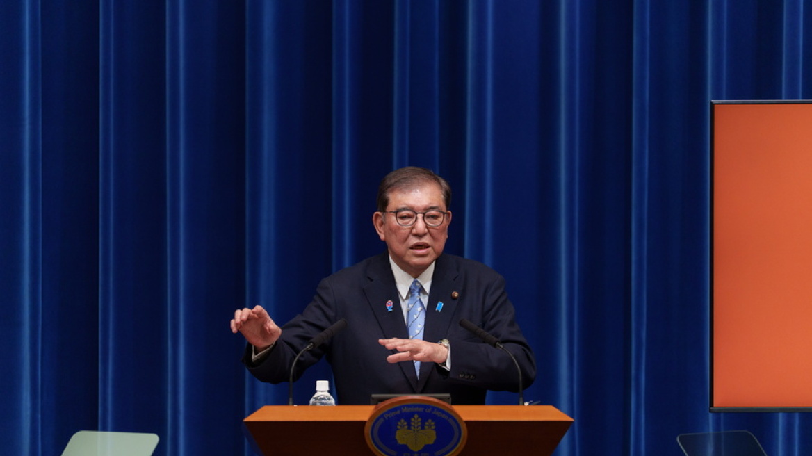 Ο Ιάπωνας πρωθυπουργός προτρέπει τον Τραμπ «να ξανασκεφτεί» το θέμα των δασμών