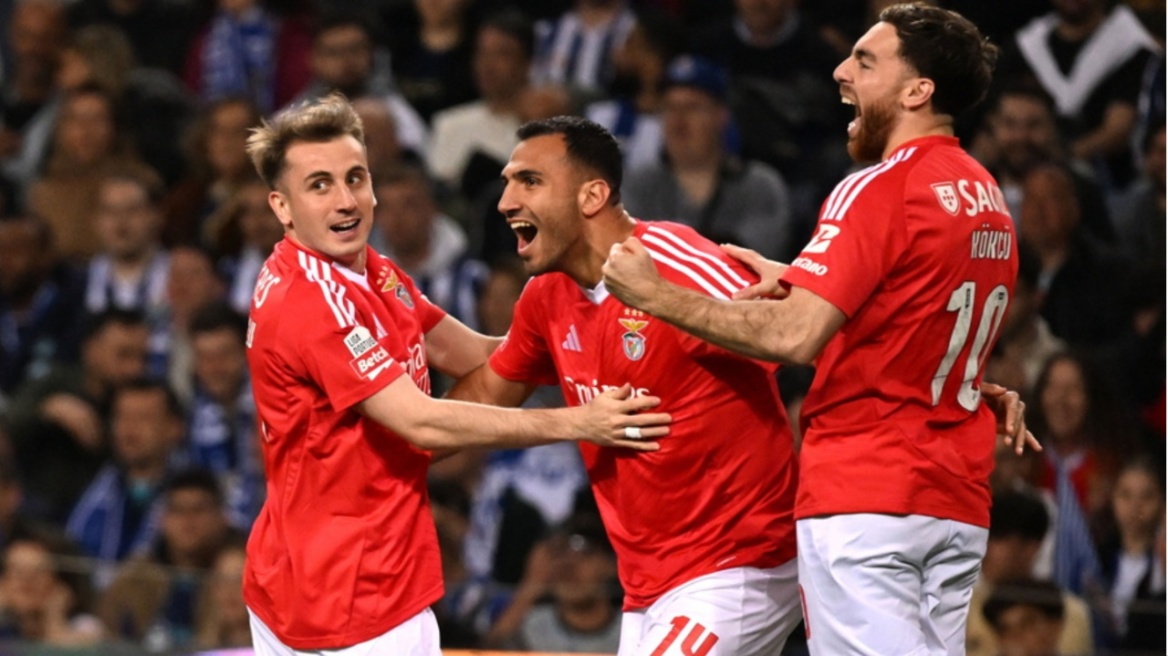 Ιστορικός Παυλίδης: Έγινε ο πρώτος παίκτης της Μπενφίκα που κάνει χατ-τρικ στην έδρα της Πόρτο - Δείτε τα γκολ 