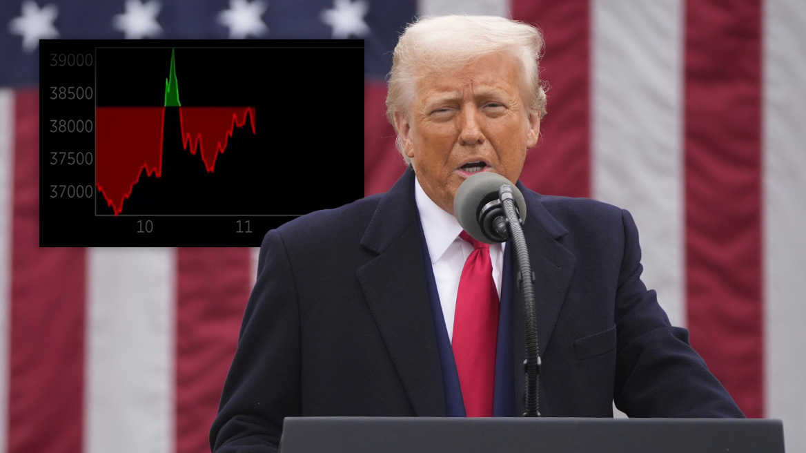 «Τραμπάλα» στις αγορές: Ανεβοκατεβαίνουν στον ρυθμό  «διαρροών» για πάγωμα δασμών που διαψεύδονται!