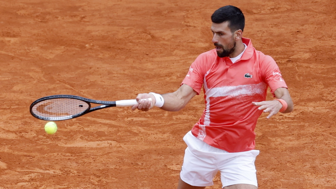 Αποκλείστηκε στην πρεμιέρα του στο Monte Carlo Masters o Τζόκοβιτς - Ανοιχτός ο δρόμος προς τον τελικό για τον Τσιτσιπά
