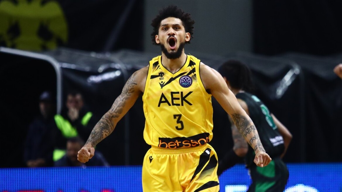 ΑΕΚ - Ναντέρ 76-69: Πρώτο βήμα για το Final-4 του BCL από την Ένωση - Βίντεο 