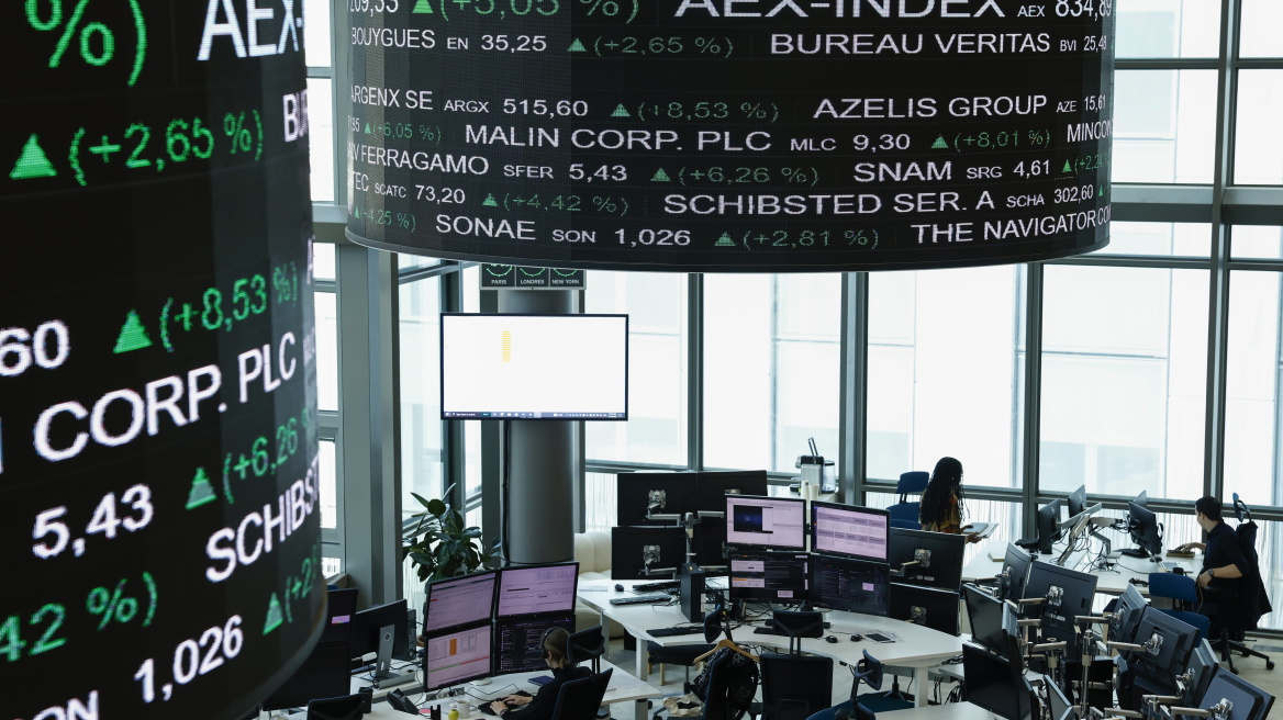 Ισχυρή ανάκαμψη στις ευρωαγορές μετά το πάγωμα των δασμών Τραμπ - Στο +3,54% έκλεισε η Αθήνα