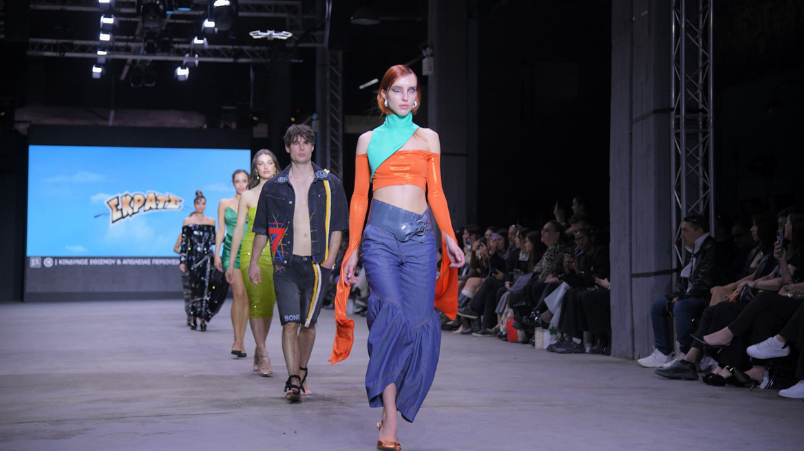 Το ΣΚΡΑΤΣ συναντά την υψηλή ραπτική στο 63ο Αthens Fashion Week – Τα outfits που διεκδίκησαν το βραβείο “Best SCRATCH Designer”