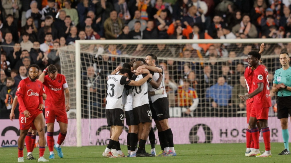 La Liga: Φουλ για άνετη παραμονή η ασταμάτητη Βαλένθια, 1-0 τη Σεβίλλη - Δείτε το γκολ