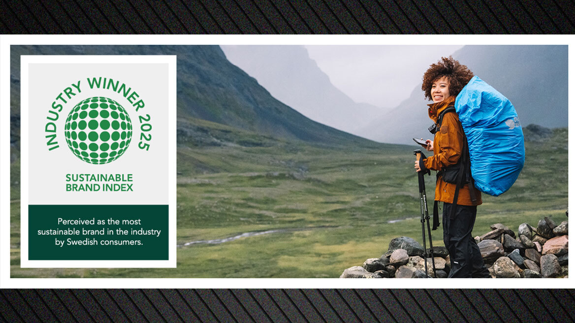 Η Fjällräven στην Κορυφή του Sustainable Brand Index για 6η Χρονιά