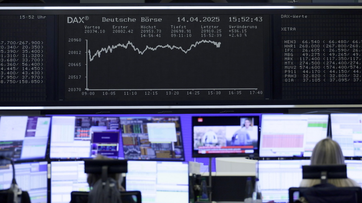 Ανοδικό τέμπο στις ευρωαγορές εν αναμονή ανάπαυλας στους αμερικανικούς δασμούς