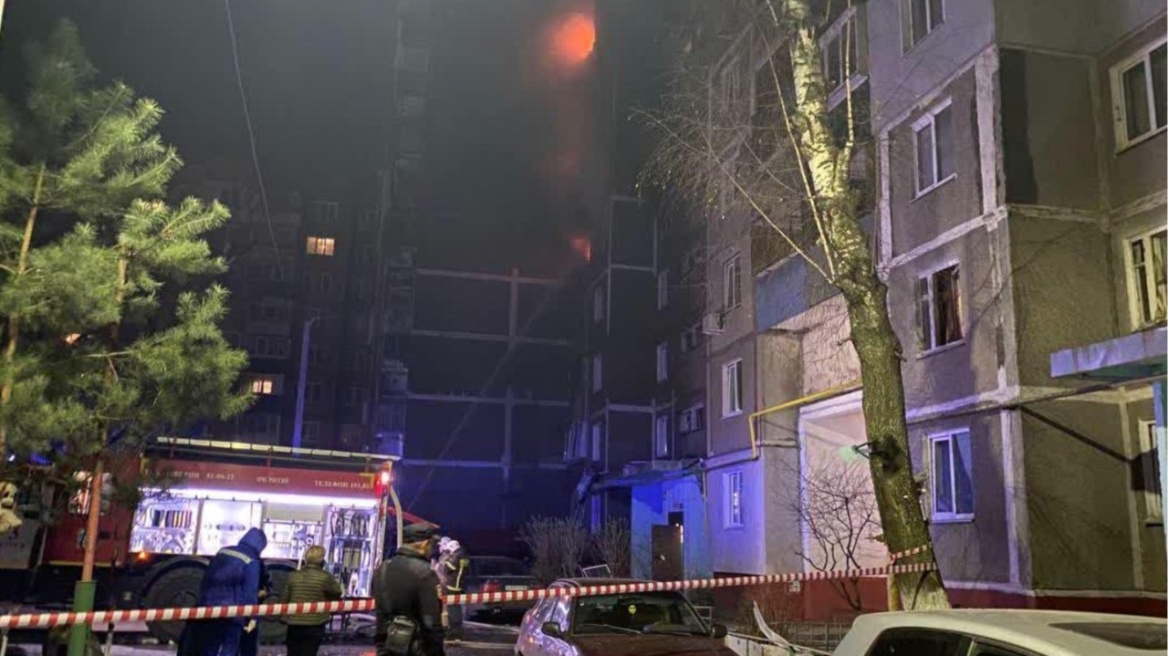 Σειρά εκρήξεων στο Κουρσκ της Ρωσίας - Αναφορές για θύματα και ζημιές σε πολυκατοικίες 