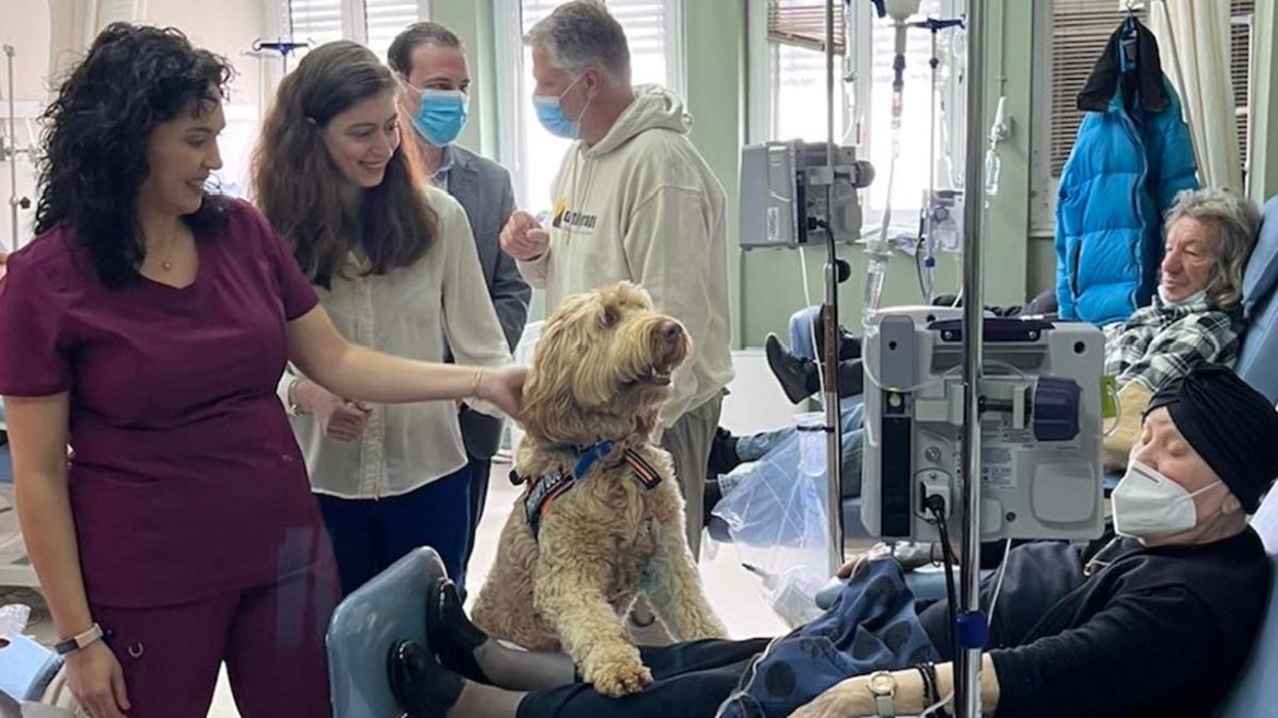 O Όλυμπος επισκέφτηκε ογκολογικούς ασθενείς στο Μεταξά – Δείτε φωτογραφίες από την «Παρέα με ουρά»