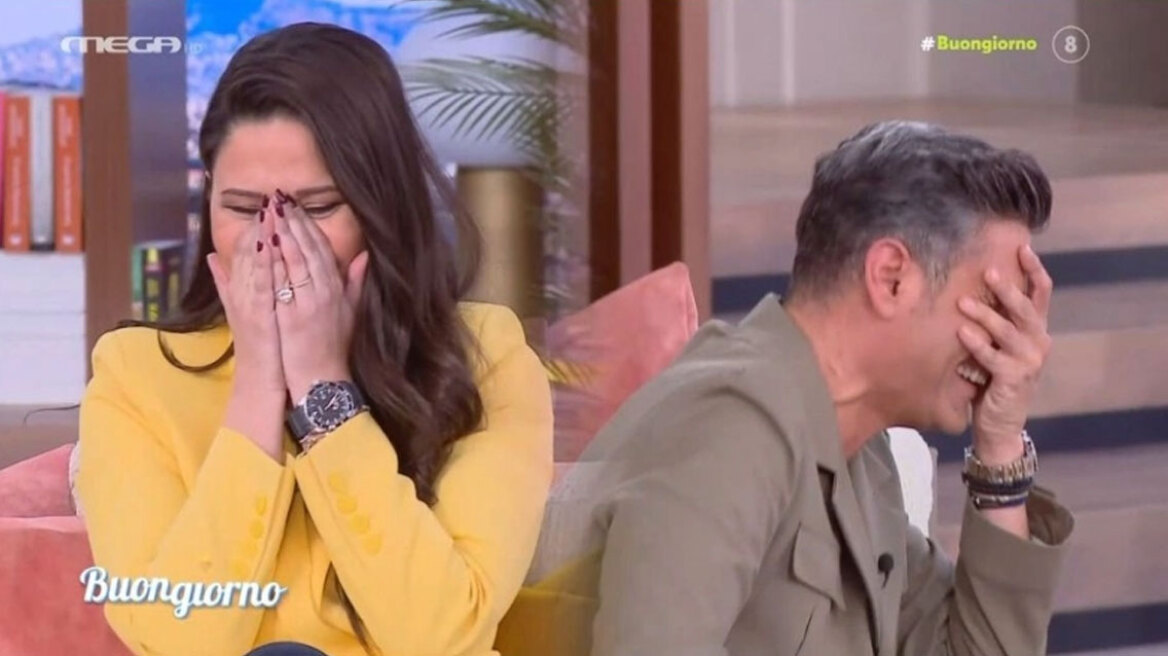 Επική γκέλα Ουγγαρέζου: Αναφέρθηκε σε επέμβασή του ξεχνώντας ότι η εκπομπή είναι μαγνητοσκοπημένη (vid)