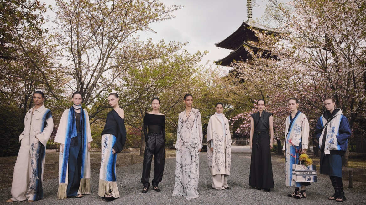O Dior ταξίδεψε στην Ιαπωνία για την παρουσίαση της Pre-Fall 2025 συλλογής