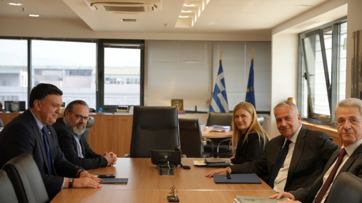 Συνάντηση Βορίδη - Κικίλια για την εθνική στρατηγική αποτροπής της παράνομης μετανάστευσης