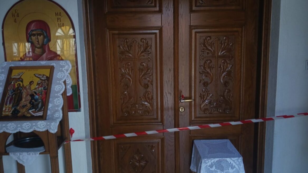 Μπούκαραν σε εκκλησία χωριού της Ελασσόνας ανήμερα Πάσχα και σήκωσαν το παγκάρι της Μ. Εβδομάδας