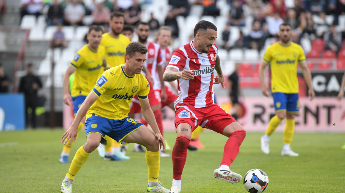 Πανσερραϊκός - Παναιτωλικός 1-1: Μοιρασιά στις Σέρρες - Δείτε τα γκολ