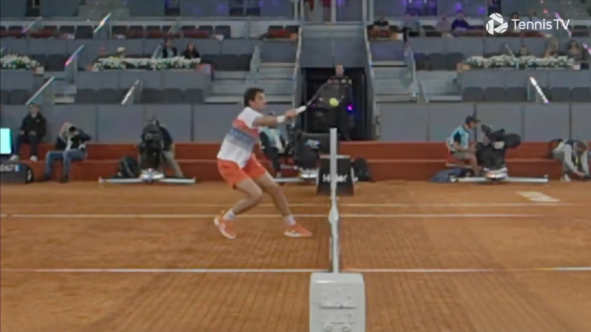 VAR στο Madrid Open 2025: Αμφισβητούμενος πόντος κρίνεται με βίντεο