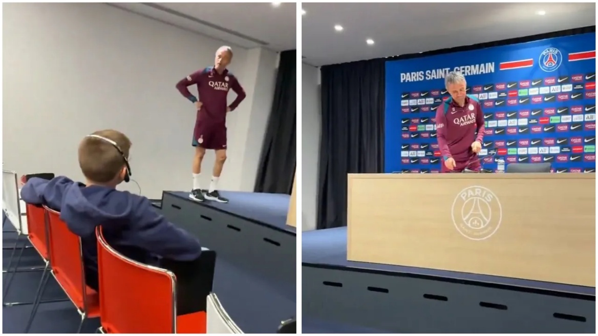 Απολαυστικός Λουίς Ενρίκε: Πείραγμα σε νεαρό δημοσιογράφο έγινε viral - Βίντεο