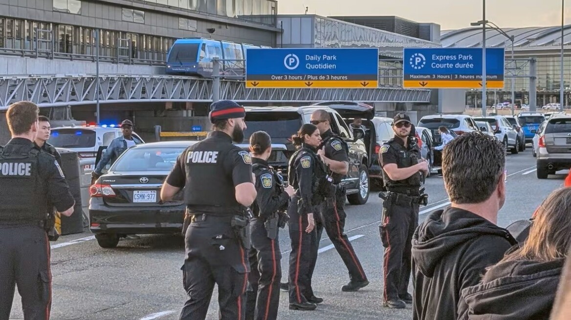 Νεκρός από πυρά της αστυνομίας άνδρας στο αεροδρόμιο του Τορόντο