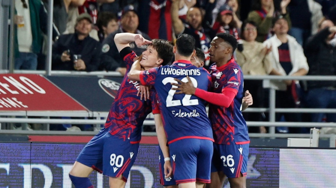 Κύπελλο Ιταλίας: Στον τελικό η Μπολόνια του Λυκογιάννη για πρώτη φορά μετά από 51 χρόνια, 2-1 την Έμπολι - Δείτε τα γκολ
