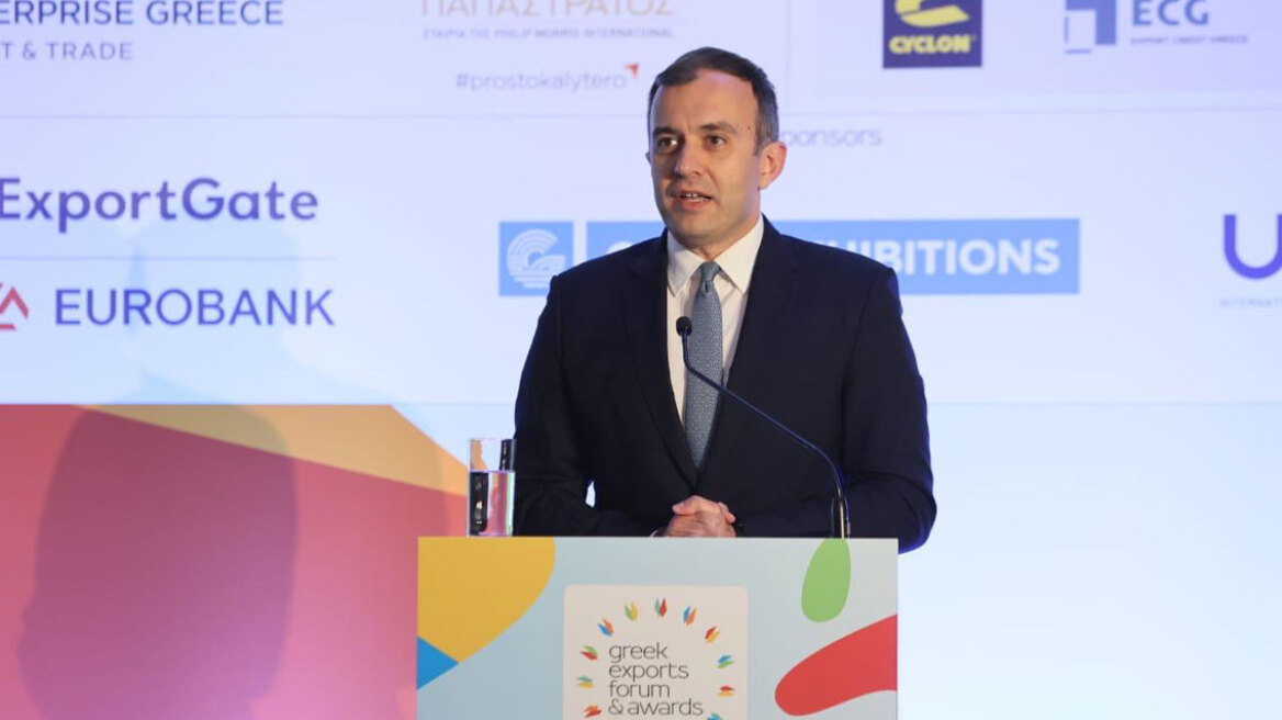 Χατζηβασιλείου στα Greek Exports Forum & Awards: Η εξωστρέφεια είναι εθνική στρατηγική επιλογή   