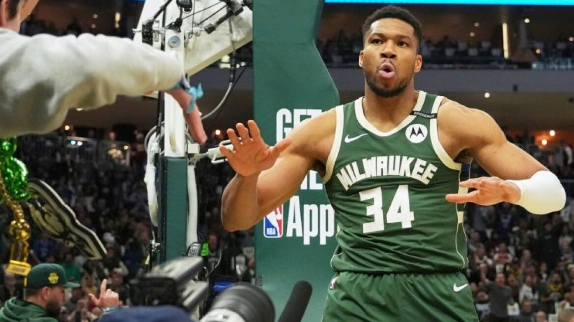  NBA: Με «οδοστρωτήρα» Αντετοκούνμπο το Top 10 - Βίντεο