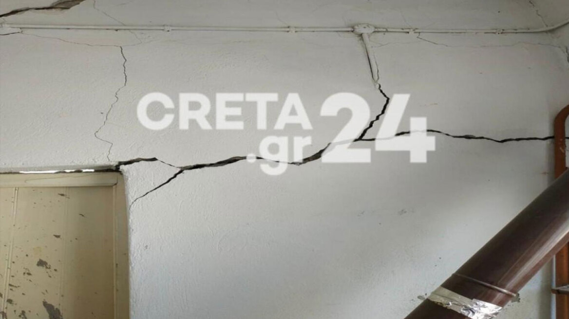 Nα κηρυχθούν οι Βούτες σε κατάσταση έκτακτης ανάγκης λόγω των ρηγμάτων, ζητά ο δήμαρχος Ηρακλείου