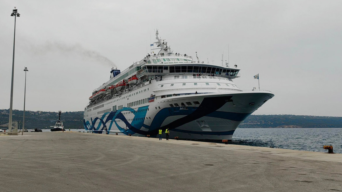 Νεκρός 49χρονος, μέλος πληρώματος κρουαζιερόπλοιου που είχε δέσει στο λιμάνι της Σούδας